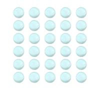 sourcing map 100Pcs 9.5mm Lab Boiling Stones, Solid Round Clear Glass Boiling Beads, High Precision Soda Lime Glass Beads for Bottle Shaking Mixing Laboratory Experiments