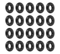 sourcing map 100Pcs A-005 Nitrile Rubber O-Rings, 3/32" ID 7/32" OD 1/16" Width Round Seal Rings Gasket for Lighter Repair Flashlight Lens Faucet Seal Repair Air Machine Plumbing Compressor