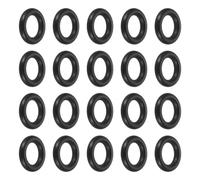 sourcing map 100Pcs A-009 Nitrile Rubber O-Rings, 7/32" ID 11/32" OD 1/16" Width Round Seal Rings Gasket for Lighter Repair Flashlight Lens Faucet Seal Repair Air Machine Plumbing Compressor