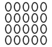sourcing map 100Pcs A-013 Nitrile Rubber O-Rings, 7/16" ID 9/16" OD 1/16" Width Round Seal Rings Gasket for Lighter Repair Flashlight Lens Faucet Seal Repair Air Machine Plumbing Compressor