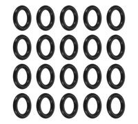 sourcing map 100Pcs A-110 Nitrile Rubber O-Rings, 3/8" ID 9/16" OD 3/32" Width Round Seal Rings Gasket for Lighter Repair Flashlight Lens Faucet Seal Repair Air Machine Plumbing Compressor