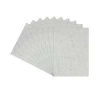sourcing map 100pcs A4 180gsm Leather Grain Binding Covers Presentation Leather Textured Paper Un-Punched for Business Reports, Pale Gray