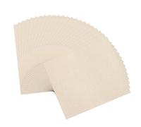 sourcing map 100Pcs A4 Mulberry Paper, Natural Wood Fiber Prepared Paper Sheets Handmade Decoupage Art Tissue for Calligraphy DIY Drawing Writing Scrapbooking, Gold Dots Beige 8.3"x11.7"