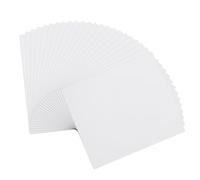 sourcing map 100Pcs A4 Mulberry Paper, Natural Wood Fiber Prepared Rice Paper Sheets Handmade Decoupage Art Tissue for Calligraphy DIY Drawing Writing Scrapbooking, White 8.3"x11.7"