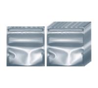 sourcing map 100Pcs Anti Static Bags 5.5 x 6 Inch/14 x 15cm Resealable ESD Shielding Antistatic Bag for GPU Hand Drive SSD Electronic Devices