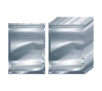 sourcing map 100Pcs Anti Static Bags 6.7 x 10 Inch/17 x 25cm Resealable ESD Shielding Antistatic Bag for GPU Hand Drive SSD Electronic Devices