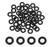 sourcing map 100Pcs AS-203 O-rings, Nitrile Rubber O-Rings 5/16" ID, 9/16" OD, 1/8" Width Round Sealing Gasket for Automotive Machine Plumbing Sealing Repair (70 Durometer, Black)