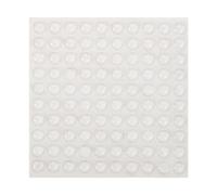 sourcing map 100Pcs Cabinet Door Bumpers Small Self-Adhesive Clear Rubber Cupboard Door Feet Cabinet Pads for Door Furniture Drawer, 8x4mm