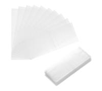 sourcing map 100Pcs Clear Perforated Shrink Band 75x30mm Fits Cap Diameter 43-46mm