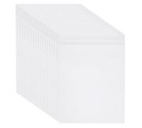 sourcing map 100Pcs Clear Plastic Bags 4" x 3" Zipper Resealable Lock Bag 4mil Small Reclosable Poly Bags for Small Business, Jewelry, Storage, Packaging