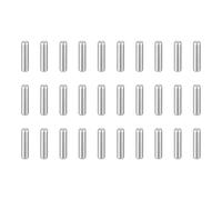 sourcing map 100pcs Dowel Pins M2.5(2.5mm) x 8mm 304 Stainless Steel Cylindrical Shelf Support Peg Pin Rod Fasten Elements for Metal Devices Wood Furniture DIY Installation, Silver