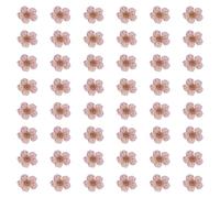 sourcing map 100Pcs Dried Pressed Flowers, 0.24-0.31" Colorful Dried Pressed Narcissus Flowers Bulk for Nail Art Resin Jewelry Candle Card Making Scrapbook Phone Case Decoration, Light Purple