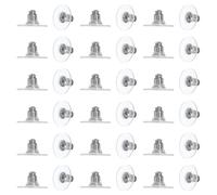 sourcing map 100pcs Earring Backs, Silicone Clear Earring Backs Replacements Making Kit Locking Secure Earrings Back for Studs Droopy Earrings for Women Men, Silver