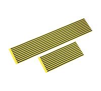 sourcing map 100pcs ESD Anti Static Foot Heel Ground Straps 11.8/23.6 Inch Disposable Adjustable for Grounding Removing Static