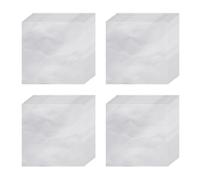 sourcing map 100pcs Foil Candy Wrappers, 4 x 4 Inch Chocolate Bar Wrappers, Aluminum Foil Paper for Caramel Candy Packaging Decoration (Silver, Glossy Finish)