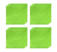 sourcing map 100pcs Foil Candy Wrappers, 4 x 4 Inch Chocolate Bar Wrappers, Aluminum Foil Paper for Caramel Candy Packaging Decoration (Green, Orange Peel)