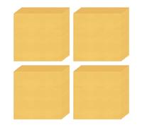 sourcing map 100pcs Foil Candy Wrappers, 8 x 8 Inch Chocolate Bar Wrappers, Aluminum Foil Paper for Caramel Candy Packaging Decoration (Gold, Fine Grid)