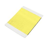 sourcing map 100pcs Leaf Sheets, 5.5" x 5.5" Metallic Foil Leaf Paper for DIY Crafts, Furniture, Nails, Paintings Decoration Yellow