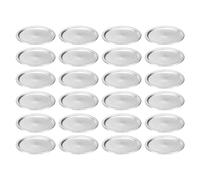 sourcing map 100pcs Mason Jar Canning Lids Wide Mouth, 83mm Metal Mason Jar Lids with Airtight Seal and Leakproof for Home Canning & Food Storage Silver