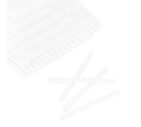 sourcing map 100pcs Mini Glue Stick 0.3"x3.9" High-Stick Hot Glue Gun Sticks Hot Melt Adhesive Strip for DIY Craft Sealing Repair Festival Decoration, Clear