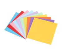 Sourcing Map 100Pcs Multicolor Origami Cardstock Paper, 6 x 6 Inch, Pack of 100 Sheets