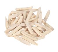 sourcing map 100Pcs Pocket Hole Plug, 9.5mm Pocket Hole Jig Solid Pine Wood Plugs Wooden Dowel for Woodworking Tables Chairs Wardrobes DIY Crafting, Wood Color