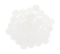 sourcing map 100pcs PP Plastic Bearing Balls 11mm Solid Plastic Balls, Precision Bearing Ball, White