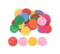 sourcing map 100pcs Round Felt Circles, 25mm 1" Pre Cut Craft Pads Non-Woven Mini Felt Fabric Circle for DIY Sewing Handcraft Cutting Projects Crafting Finishing, Mixed Color