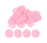 Sourcing Map 100pcs Round Felt Circles, 40mm 1-1/2" Pre Cut Craft Pads, Non-Woven Mini Fabric Circles for DIY Sewing Handcraft Projects, Pink