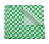 sourcing map 100pcs Square Checkered Pattern Wax Paper Sheets 7" x 7" Oil-Absorbing Dry Food Wrapping Paper for Sandwich Baking Liners Picnic Basket Bread Hamburger Wrap, Green