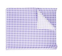 sourcing map 100pcs Square Checkered Wax Paper Sheets 15.75" x 11.81" Oil-Absorbing Dry Food Wrapping Paper for Sandwich Baking Paper Liners Picnic Basket Bread Hamburger Wrap Kitchen, Purple