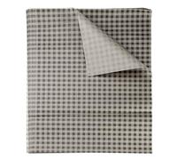 sourcing map 100pcs Square Checkered Wax Paper Sheets 15.75" x 11.81" Oil-Absorbing Dry Food Wrapping Paper for Sandwich Baking Paper Liners Picnic Basket Bread Hamburger Wrap Kitchen, Brown