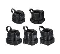 sourcing map 100pcs Strain Relief Cord Connector Cable Bushing Boot Sleeve for Electric Cable Cord Insulation Protection, 2-3mm/3-4.5mm/4.5-5.5mm/6.5-7.5mm/6.5-8mm