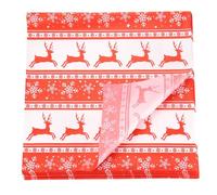sourcing map 100pcs Wax Paper Sheets 12" x 12" Reindeer Oil-Absorbing Dry Food Wrapping Paper for Sandwich Baking Paper Liners Picnic Basket Bread Hamburger Wrap Kitchen, Red
