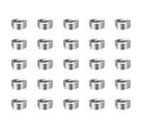 sourcing map 100pcs Wire Thread Repair Inserts M5 x 0.8 x 1D (5mm) Metric 304H Stainless Steel Helical Coiled Wire Screw Threaded Sleeve Sheath for Automotive Repairs
