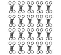 sourcing map 100set Sewing Hooks and Eyes Closure 11.5mm Hook and Eye Clasps Fastener for Clothing Bra Trousers Skirt DIY Craft, Gunmetal