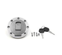sourcing map 105mm Diameter Metal Motorcycle Fuel Tank Gas Cap Cover w 2 Keys for ZB