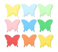 sourcing map 108 Pcs Colorful Stars Cutouts Paper, Spring Bulletin Board Cutouts Decorations Stars Shaped Die Cut Paper Cut-Outs with Glue Point for DIY Craft Classroom