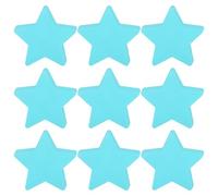sourcing map 108Pcs Stars Cutouts, 3.5 x 4 Inch Paper Star Shaped Paper Cards for Bulletin Board Decorations, Wall Cut-outs Classroom DIY Craft, Light Blue
