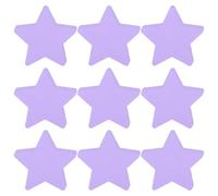 sourcing map 108Pcs Stars Cutouts, 3.5 x 4 Inch Paper Star Shaped Paper Cards for Bulletin Board Decorations, Wall Cut-outs Classroom DIY Craft, Purple