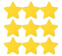 sourcing map 108Pcs Stars Cutouts, 3.5 x 4 Inch Paper Star Shaped Paper Cards for Bulletin Board Decorations, Wall Cut-outs Classroom DIY Craft, Yellow