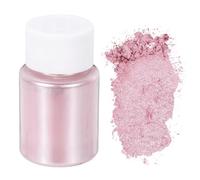 sourcing map 10g/0.35oz Cosmetic Grade Mica Powder, 600 Mesh Mica Powder Natural Resin Epoxy Pigment Powders for Casting Resin, Candle Dye, DIY Nail Polish and Lip Gloss, Light Pink