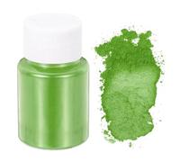 sourcing map 10g/0.35oz Cosmetic Grade Mica Powder, 600 Mesh Mica Powder Natural Resin Epoxy Pigment Powders for Casting Resin, Candle Dye, DIY Nail Polish and Lip Gloss, Green