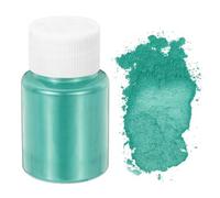 sourcing map 10g/0.35oz Cosmetic Grade Mica Powder, 600 Mesh Mica Powder Natural Resin Epoxy Pigment Powders for Casting Resin, Candle Dye, DIY Nail Polish and Lip Gloss, Bright Green
