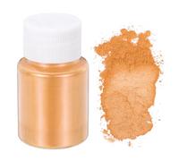 sourcing map 10g/0.35oz Cosmetic Grade Mica Powder, 600 Mesh Mica Powder Natural Resin Epoxy Pigment Powders for Casting Resin, Candle Dye, DIY Nail Polish and Lip Gloss, Orange