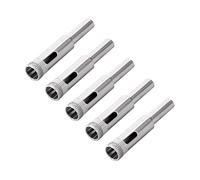 sourcing map 10mm Diamond Drill Bits Hole Saws for Glass Tile Porcelain Marble Ceramic Bottles Pots Brick Pack of 5