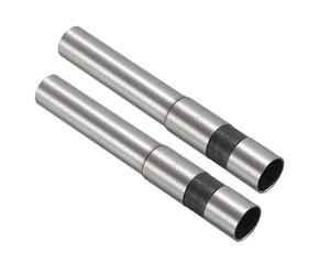 sourcing map 10mm Paper Punch Drill, Straight Shank Hollow Bit Tool, for Hole Puncher Punching Machine, 2pcs