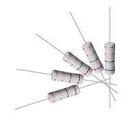 sourcing map 10Pcs 1.5 Ohm Resistor, 5W 5% Tolerance Metal Oxide Film Resistors, Lead, Flame Proof for DIY Electronic Projects and Experiments