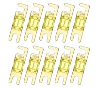sourcing map 10pcs 120A 125V Mini ANL Fuse Replacement Electrical Protection Electronics Blade Fuse for Automotive Marine Audio Video System