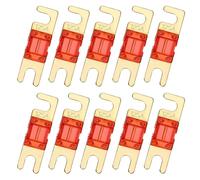 sourcing map 10pcs 125A 125V Mini ANL Fuse Replacement Electrical Protection Electronics Blade Fuse for Automotive Marine Audio Video System